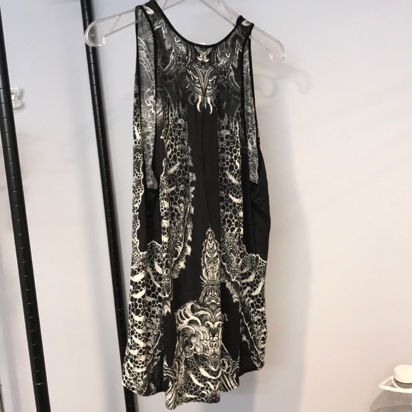 Helmut Lang Black and white tank top - Picture 3 of 3